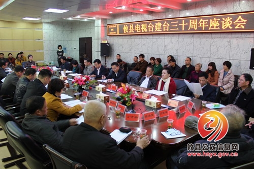 攸县广播电视台召开座谈会庆祝县电视台建台三十周年