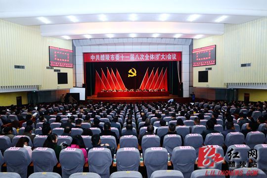 醴陵市委十一届八次全体（扩大）会议召开[图]