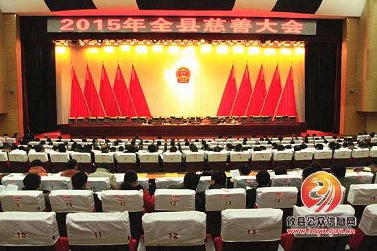 攸县2015年慈善大会隆重召开