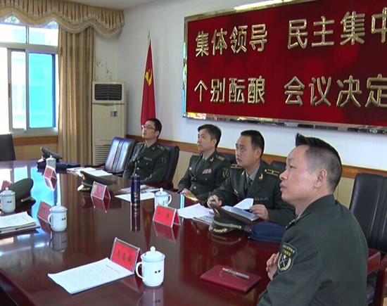 张杰检查验收株洲县民兵整组工作