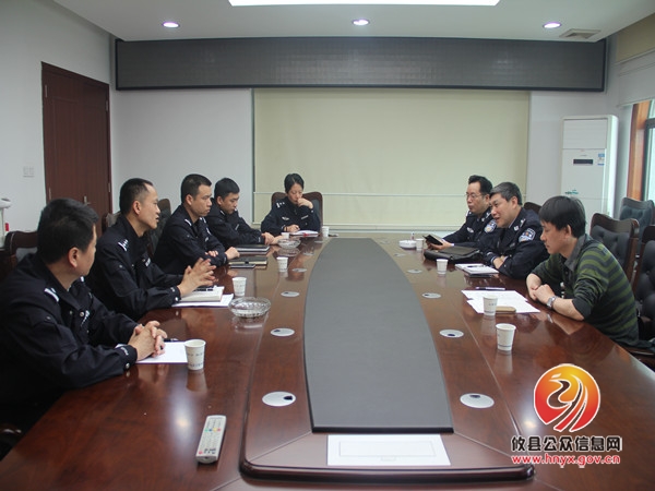 安仁交警同行来攸考察交流事故处理工作