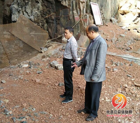 新市镇组织对企业进行安监视察