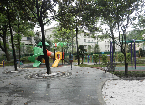 芦淞区小游园建设鏖战红五月