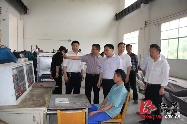 炎陵县召开＂园区攻坚战役＂流动现场会