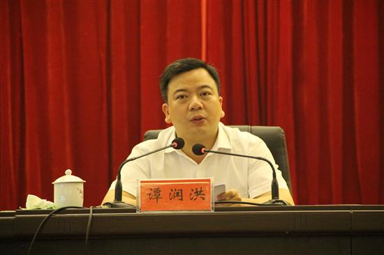 株洲县召开“三严三实”专题教育工作、县委书记专题党课暨县委教育实践活动办工作总结会
