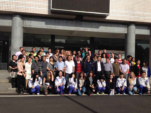 法国学生在株洲领略神奇的中国传统文化