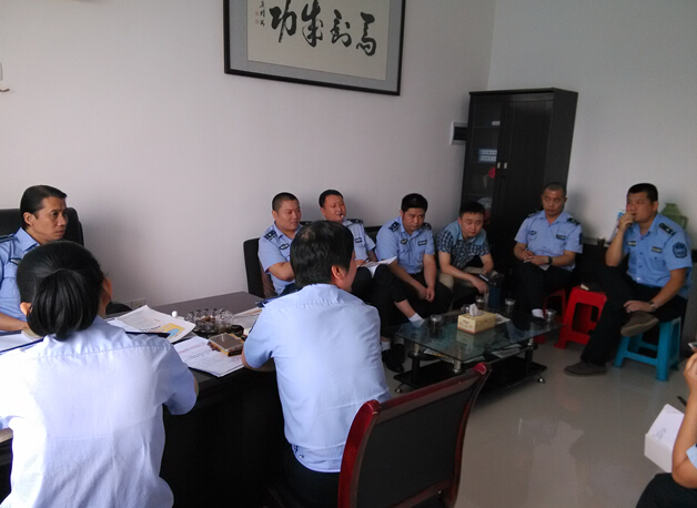 芦淞城管大队召开街道（乡镇）城管负责人会议