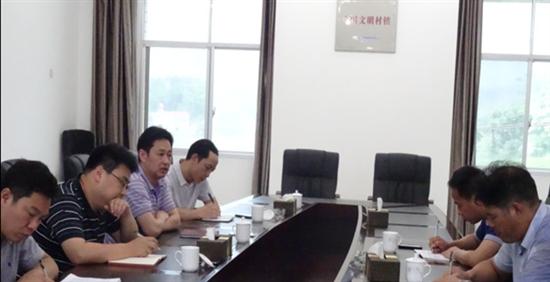 朱江调研南阳桥乡项目建设工作