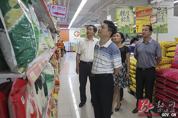 省商务厅副厅长肖彬一行来炎视察指导工作