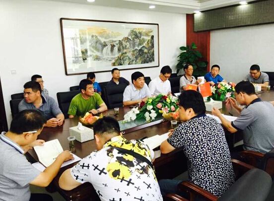 辽宁本溪市环卫处来芦淞环卫处交流学习