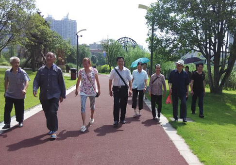 芦淞区龙泉卫生服务中心组织慢病患者自我管理活动