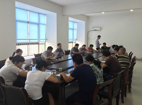 区环卫处召开迎6月份明检会议
