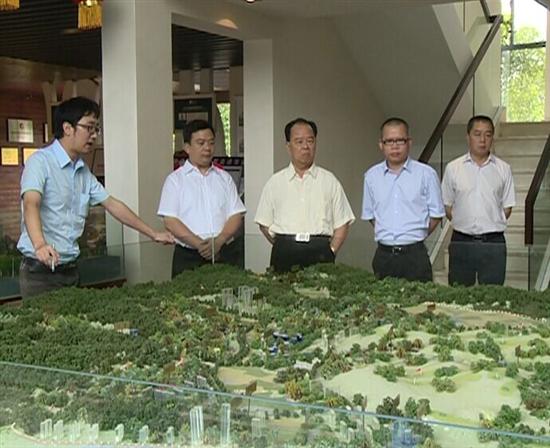 曹伯纯来县视察经济社会发展情况