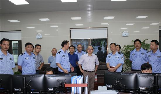 刘克胤调研公安局工作
