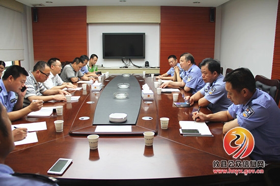 炎陵交警同行来攸县大队考察交流