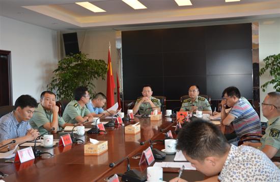 县人武部召开2015年征兵形势分析会
