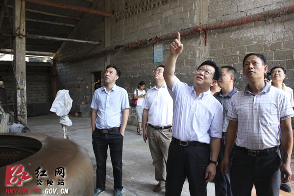 副市长谭可敏来炎督查安全生产工作