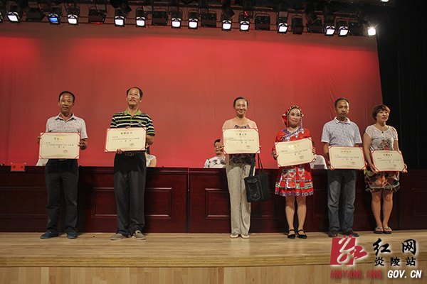 炎陵县2015年全民健身月活动胜利闭幕