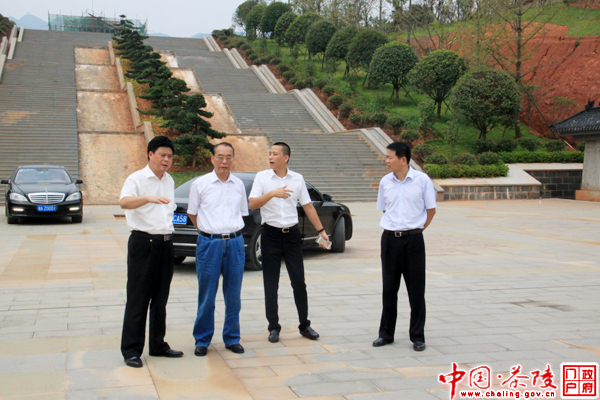 许云昭来茶陵考察特色产业