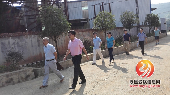 酒埠江镇开展涉危企业安全检查工作