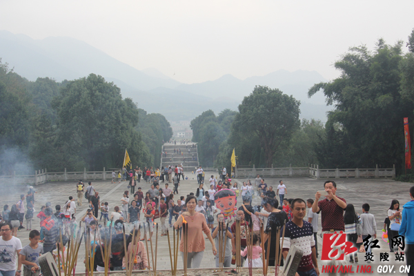 国庆长假40万人游炎陵