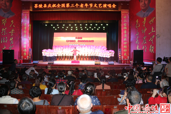 茶陵举办庆祝全国第三个老年节文艺演唱会