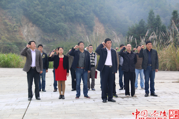 茶陵县委常委会 “三严三实”学习研讨会在三湾召开