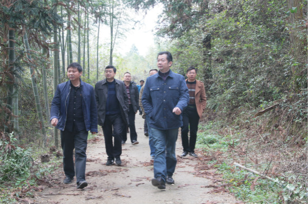 苏涛局长走访慰问攸县江冲村贫困户