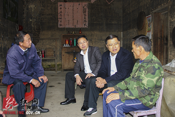 省财政厅领导来炎开展“一进二访”暨“支部共建”活动