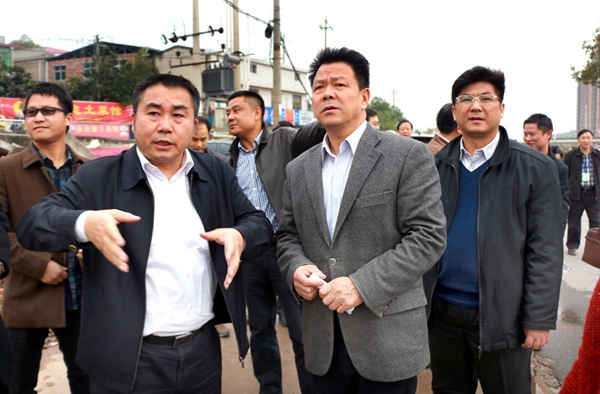 刘力量视察指导云龙示范区项目建设工作