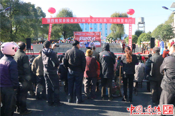 茶陵县第六届“文化大赶集”活动在虎踞举行