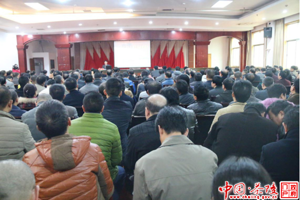 市委宣讲团党的十八届五中全会精神报告会走进茶陵