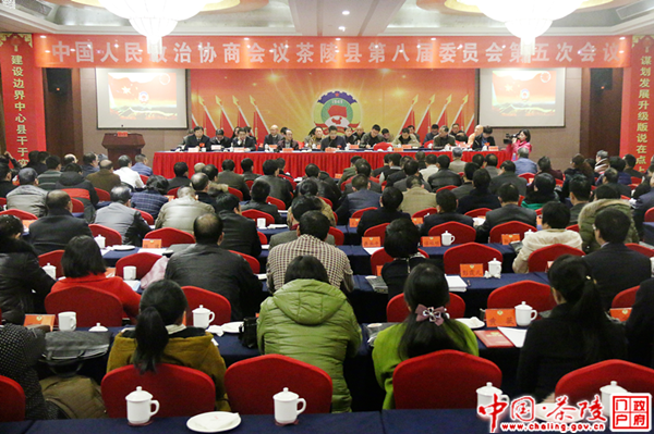 政协茶陵县第八届委员会第五次会议召开选举会议