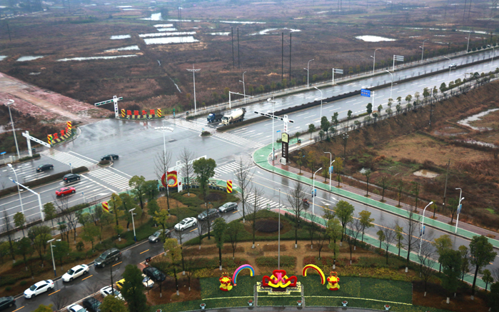 洞株路全线悄然通车