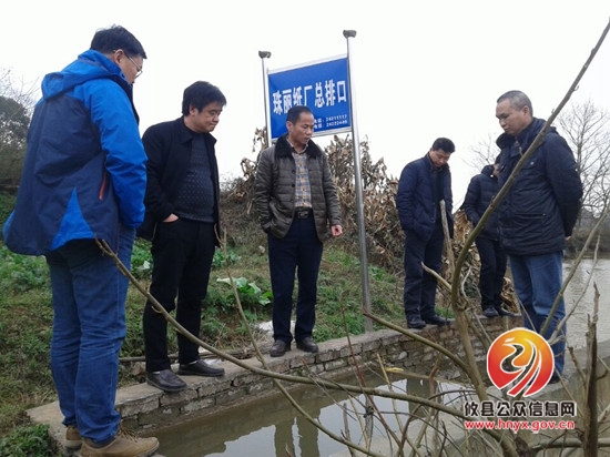 市局领导来攸督查环境风险防控工作