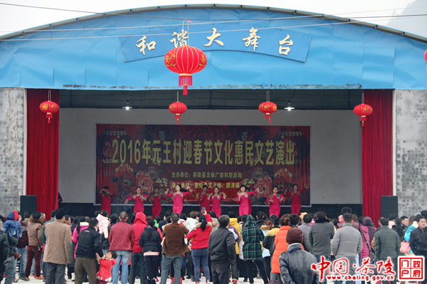 “送文化下乡”活动走进元王村