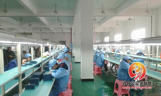 落户攸州工业园的湖南天睿精工科技有限公司投产