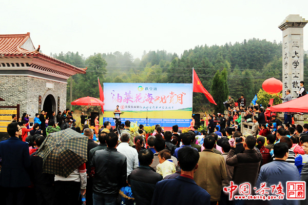 湖南&middot;茶陵秩堂第二届油菜花节隆重举行