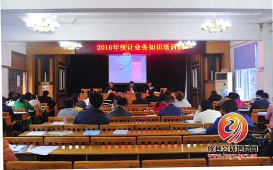 攸县举办2016年统计业务知识培训班