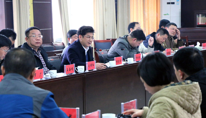付访华召开龙头铺片区项目建设办公会