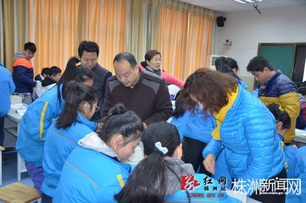 茶陵两校赴田心中学开展观摩交流