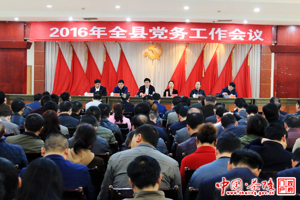 全县党务工作会议召开