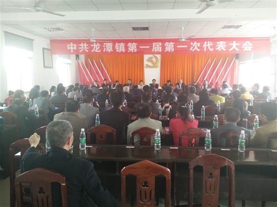 中共龙潭镇召开第一届代表大会第一次会议
