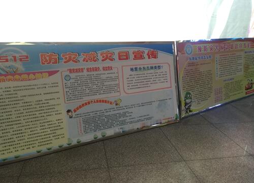 区城建局开展“5.12”防灾减灾日宣传活动
