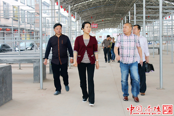 江小忠到火田镇视察指导工作