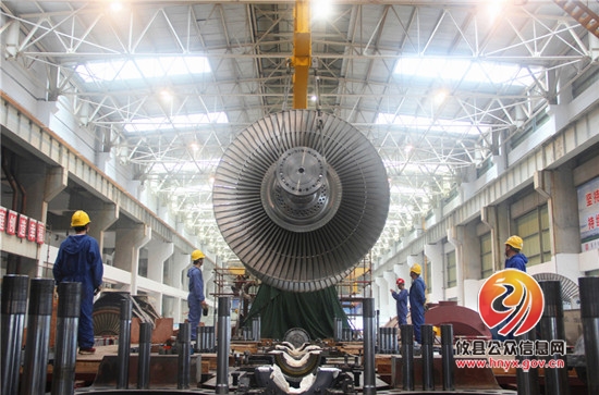 大唐华银攸县能源公司2号机组汽轮机三缸扣盖一次成功