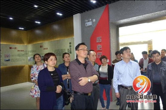 县总工会干部职工到禁毒教育基地参观学习