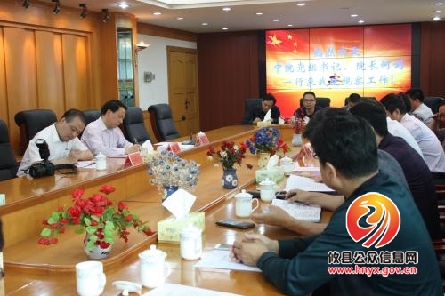 市中院院长何剑一行到攸县法院调研指导工作