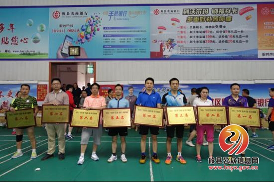 【庆“五一”】第五届镇（街道）职工羽毛球比赛圆满结束