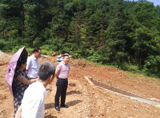 市防指检查我区水库度汛安全工作